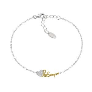 Bracciale Amen Donna Cuori in Argento Zircone BRSEMBGBZ3 - BRSEMBGBZ3